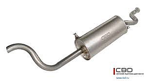 Глушитель 2115 нержавейка СВД