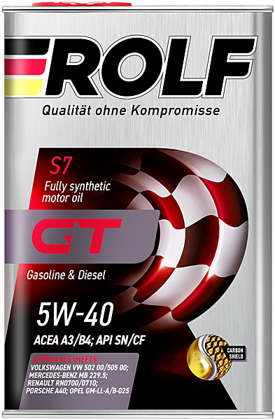 Масло мотор  5W40 ROLF GT 4л