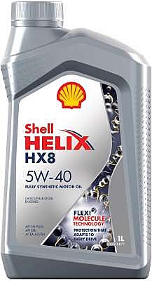 Масло мотор  5W40 SHELL Helix НX8 1л