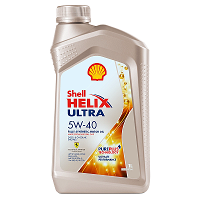 Масло мотор  5W40 SHELL Helix Ultra 1л