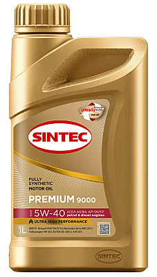 Масло мотор  5W40 SintecPremium 9000 1л