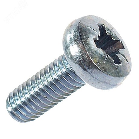 Винт 4х8 полуцил головка