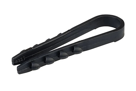 Дюбель-хомут 5-10мм черный