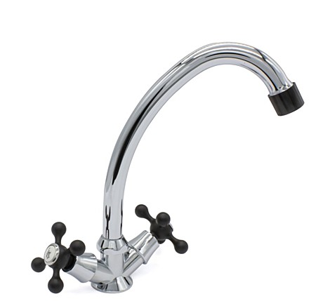 Смеситель д/кухни Doron DC1714B-N черный