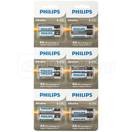 Батарейка АА Philips LR6