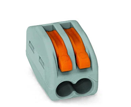 Клемма Wago 222-412 2х0,08-4/2,5кв.мм