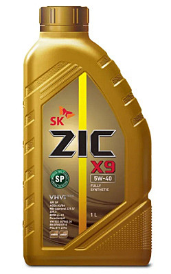 Масло мотор  5W40 ZIC X9 1л 