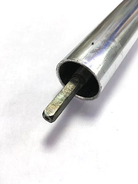 Штанга б/к d26мм 152см квадрат с валом