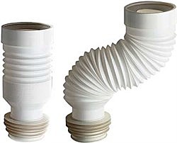 Гофра унитаза 230-570мм D110 5/25 SMS1003A