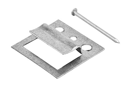 Кляймер(скоба) д/вагонки 3мм+гвоздь кт100шт