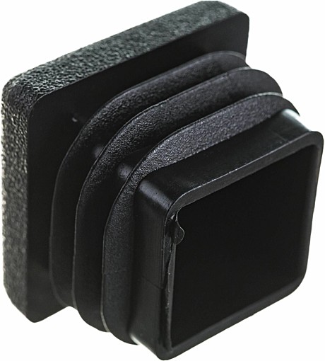 Заглушка д/труб 25х25мм квадрат