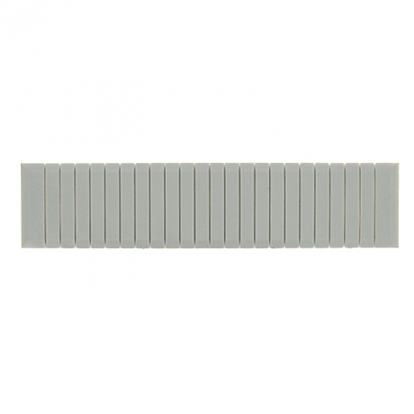 Заглушка EKF 12модулей серая