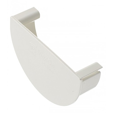 Заглушка воронки D125 белая Vinylon