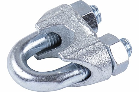 Зажим д/стальн тросов 10мм хомут