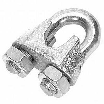 Зажим д/стальн тросов 3мм хомут
