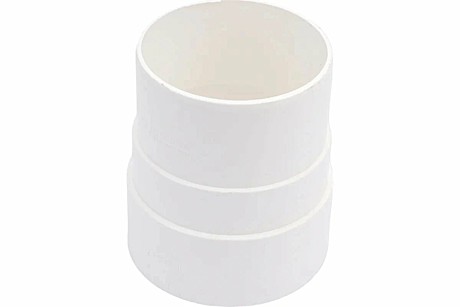 Муфта трубы D85 белая Docke Premium