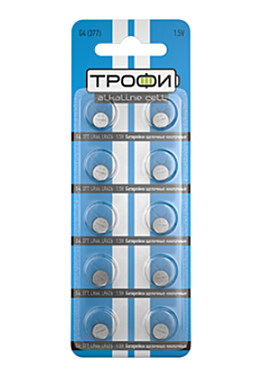 Батарейка 377G4 Трофи
