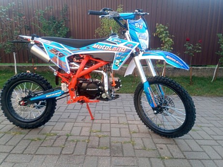 Мотоцикл NX125 кроссовый питбайк
