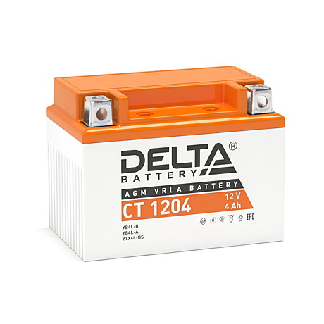 АКБ 12V-4А/ч Delta