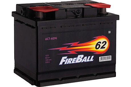АКБ 62 FIRE BALL 530А (242х175х190)