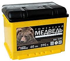 АКБ о/п 60 Медведь 590А (242х175х190)