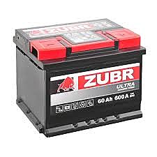 АКБ о/п 60 ZUBR 600А(242х175х190)