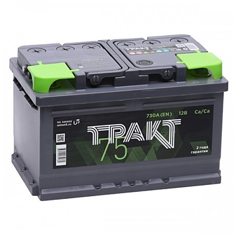 АКБ о/п 75 ТРАКТ низкий 730А