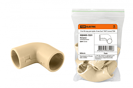 Угол Г-образный TDM 16мм Р-Д сосна