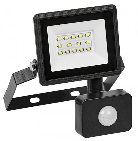 Прожектор LED IEK 20Вт-6500К датчик движения