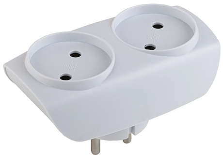 Разветвитель ERA 2-м белый линейный 