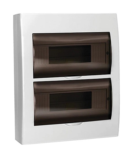 Бокс Generica ЩРН-П-24 ОУ IP41 327х270х102мм прозр.крышка