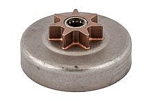 Звезда-барабан б/п Husgvarna 0,325-7 136-137-142 со съем.венцом+подшипник