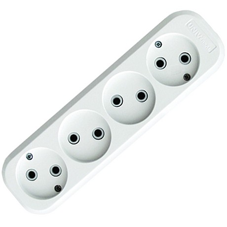 Колодка Universal 4-м белая