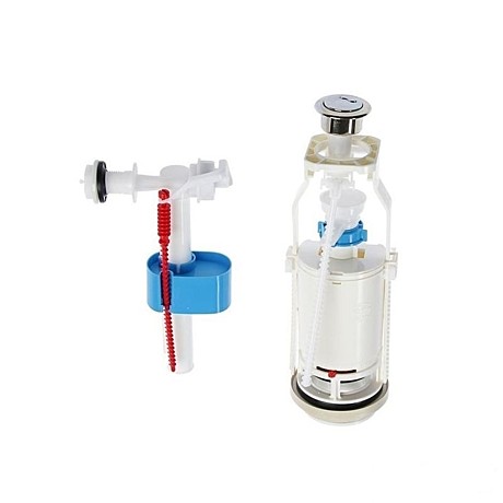 Арматура WC3050М 2-х кноп.бок ввод