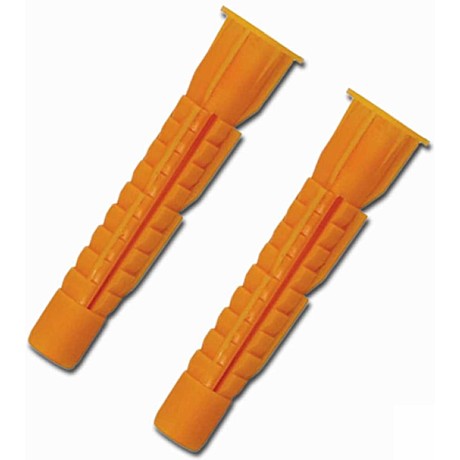 Дюбель 8х72 оранжевый с бортиком