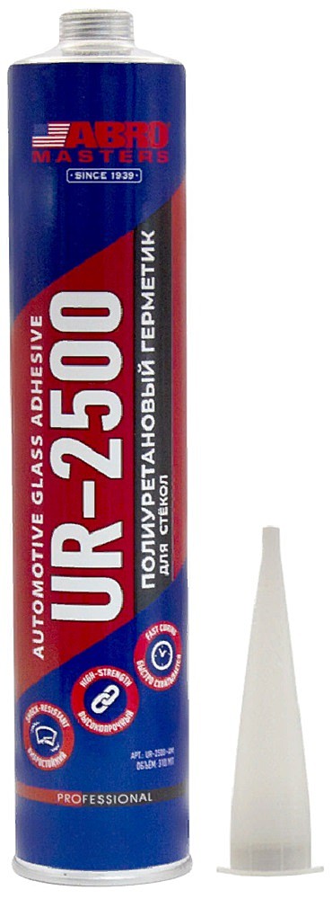 Герметик для вклейки стекол UR-2500 300мл Abro