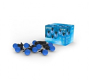 Гирлянда Gauss 7,7м 10LED синяя IP44 уличная