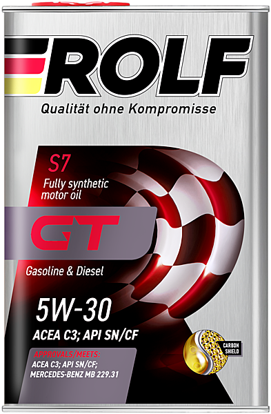 Масло мотор  5W30 ROLF GT 1л