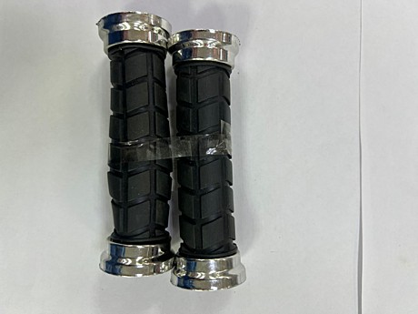 Ручки руля вело никелированные (кт2шт)