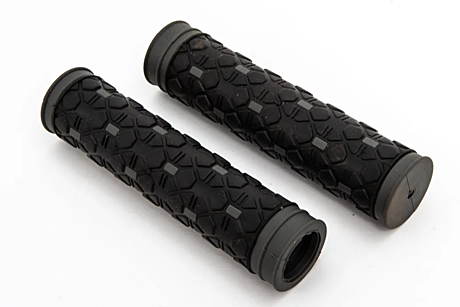 Ручки руля вело резин.черные (кт2шт)