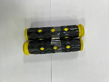 Ручки руля вело силиконовые в ромбик