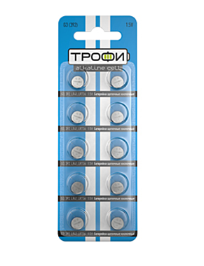 Батарейка 392G3 Трофи