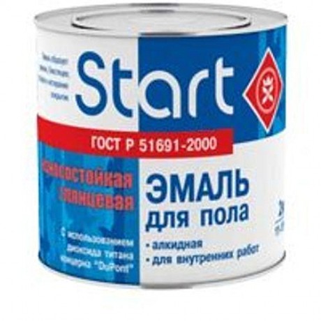 Эмаль д/пола ПФ-266 0,8кг золотисто-коричневая Сайвер