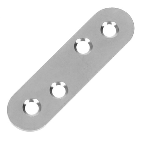 Пластина мебельная L-80 оцинк