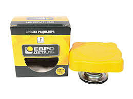 Крышка радиатора 2101-07,21213 ЕВРОдеталь желтая