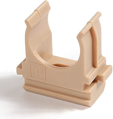 Клипса д/труб d20мм сосна