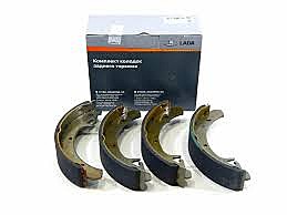 Колодка тормоз 2108 зад ВИС (кт)