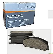 Колодка тормоз 2121 перед Авто-Ваз (кт)