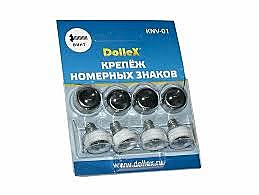Катафот крепления номера кт4шт (винт) хром