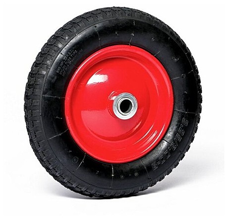 Колесо д/тачки 3,25х8 d25 Силач